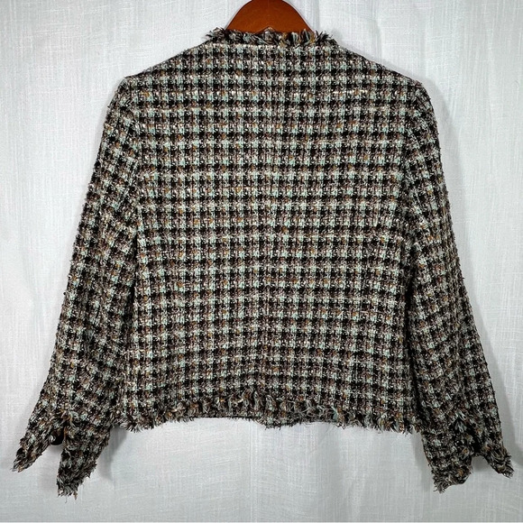 Boho Chic Tweed Style Jacket - Picture 8 of 10